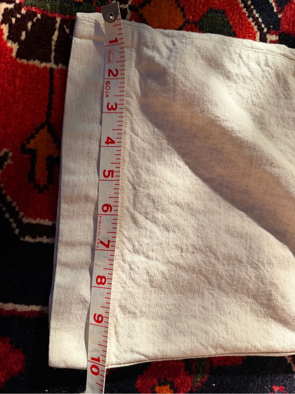 OZMA Off-White High-Waist Cotton Pants - Picture 8 of 10